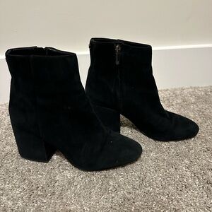 Sam Edelman black booties. Size 7